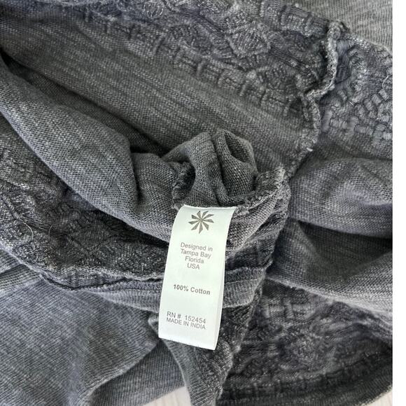 NWT Anthropology by Caite Bohemian Dark Gray Pullover - Size Small - Picture 9 of 9